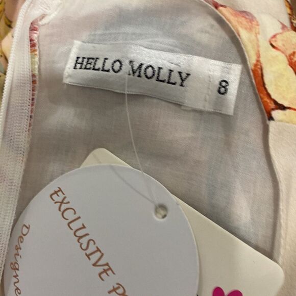 Hello Molly Floral White Dress - Picture 13 of 14